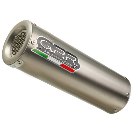 GPR EXHAUST SYSTEMS M3 Natural Titanium Full Line System S 1000 RR 15-16 CAT Homologated