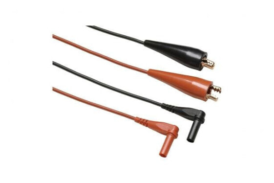 Fluke TL28A. Product type: Test lead, Product colour: Black,Red, Insulation material: Silicone