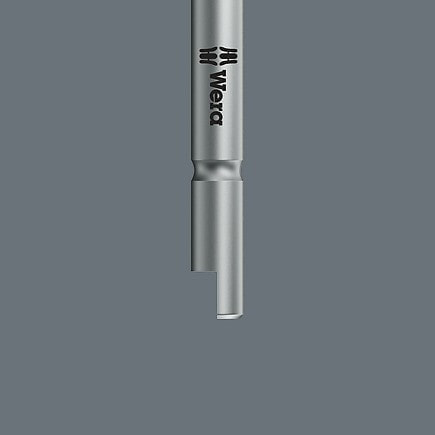 Wera 05135220001. Number of bits: 1 pc(s), Screwdrivers/bits tips included: Torx, Screwdrivers/bits sizes: TX 1. Length: 4.4 cm