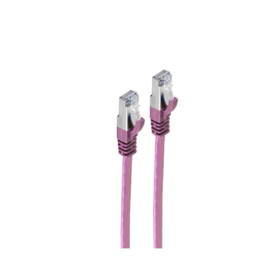 S-Conn BS75515-SLV networking cable Violet 5 m Cat7 U/FTP (STP)