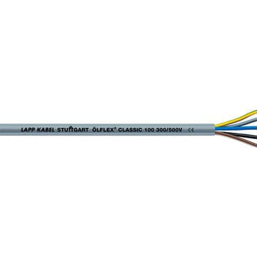 Lapp ÖLFLEX Classic 100. Cable length: 50 m, Product colour: Gray, Cable material: Copper. Quantity per pack: 1 pc(s)