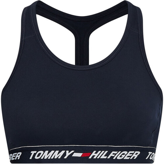 TOMMY HILFIGER SPORTSWEAR Mid Intensity Tape Racer Sports Bra