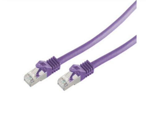 S-Conn BS75511-0.5V networking cable Violet 0.5 m Cat7 S/FTP (S-STP)