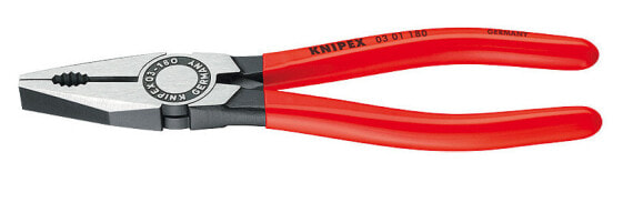 Knipex 03 01 140. Type: Lineman's pliers, Cutting length: 1 cm, Material: Steel. Length: 14 cm, Weight: 112 g