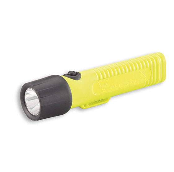 AccuLux HL 10 EX, Hand flashlight, Black,Yellow, Plastic, LED, 1 lamp(s), AA