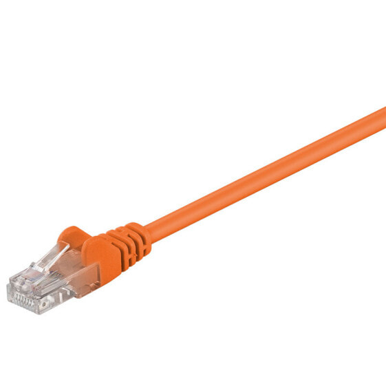 Goobay 3m 2xRJ-45 Cable networking cable Orange