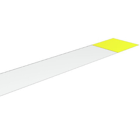 Weidmüller Kabelmarkierungssystem LM WO 25/140 GE, Yellow, Polyester, 160 pc(s), -40 - 150 °C, 140 mm, 25 mm