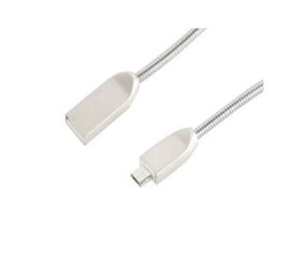S-Conn BS14-13020 USB cable 1.2 m USB 2.0 USB A Silver