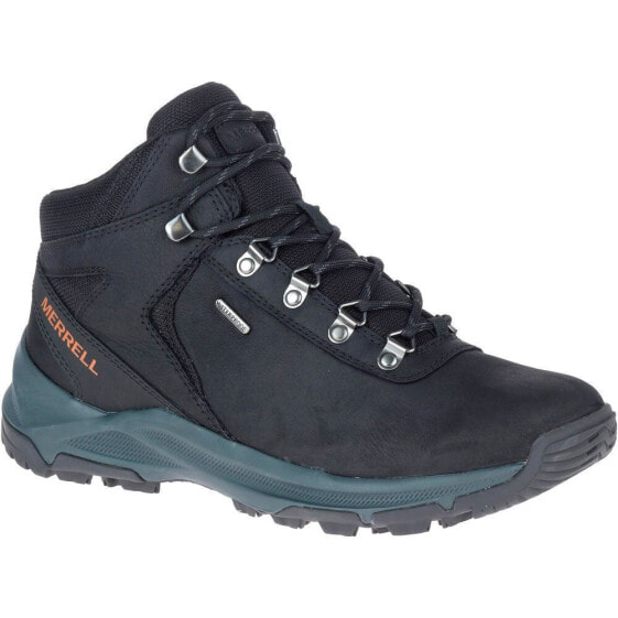 MERRELL Erie Mid Leather Waterproof Hiking Boots