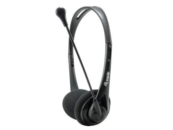 Equip Chat Headset Head-band 3.5 mm connector Black