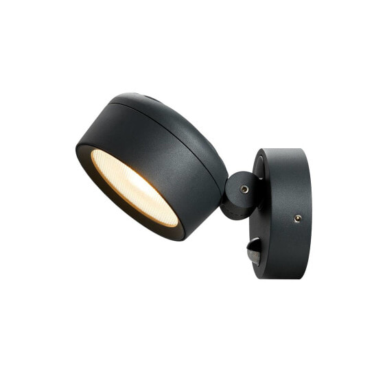 Outdoor Surface-Mounted Wall And Ceiling Light, Anthracite, 3000/4000K, IP65, Dimmable