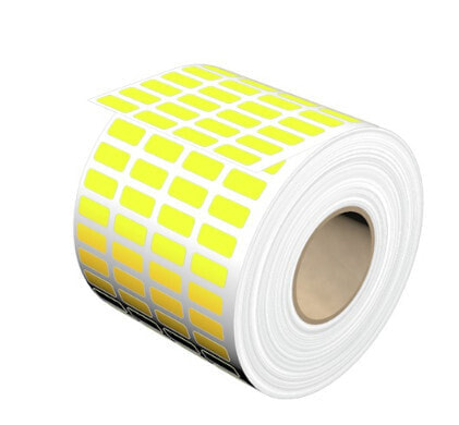 Weidmüller THM MT30X 16/7 GE, Yellow, Self-adhesive printer label, Polyester, Thermal Transfer, -40 - 150 °C, 1.6 cm
