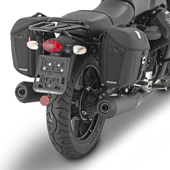 GIVI MT501 Metro-T Side Bags Holder Moto Guzzi V7 III Stone/Special/Stone Night Pack