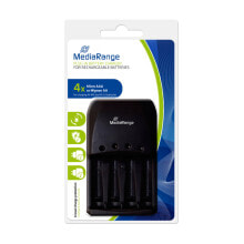 Chargers and Power Adapters MediaRange MRBAT191 battery charger AC