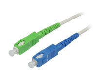 Wires, cables Synergy 21 S215623 fibre optic cable 5 m SC OS2 White