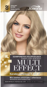 Hair Tinting Products Joanna Multi Color Effect Keratin Complex - Szamponetka 02 Perłowy Blond 35g