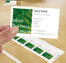 Paper and film Avery Zweckform Business Cards 85 x 54 Quick & Clean 10 Sheets business card Laser/Inkjet Paper 100 pc(s)