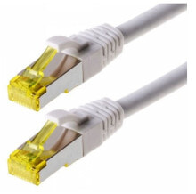 Wires, cables Helos Cat 6a S/FTP 10 m, 10 m, Cat6a, S/FTP (S-STP), RJ-45, RJ-45, White