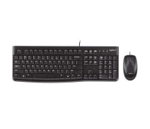Keyboards and Mouse Kits Logitech Desktop MK120, UK keyboard USB QWERTY UK English Black
