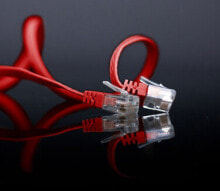 Cables & Interconnects SP711-SLR - 1 m - Cat6 - U/UTP (UTP) - RJ-45 - RJ-45 - Red