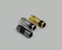 Cable channels 0403032. Connector gender: Female/Female, Impedance: 75 ?, Product colour: Silver. Weight: 0.009 g
