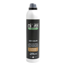 Hair Tinting Products Спрей для закрашивания седых волос Green Dry Color Nirvel Светло-коричневый (300 ml)
