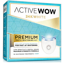 Active Wow 24K White Premium Teeth Whitening Kit -- 1 Kit