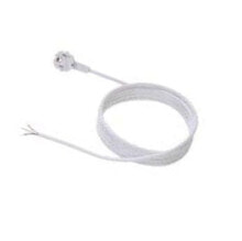 Cables or Connectors for Audio and Video Equipment 305.274. Cable length: 2 m, Connector gender: Male. Input voltage: 250 V, Input current: 16 A. Cable colour: White