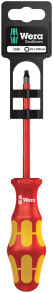 Screwdrivers Wera 05100025001. Width: 26 mm, Height: 26 mm. Handle colour: Red/Yellow, Case colour: Red