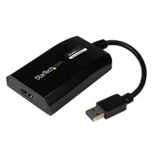 Cables or Connectors for Audio and Video Equipment StarTech.com USB 3.0 to HDMI Adapter - DisplayLink Certified - 1080p (1920x1200) - USB Type-A to HDMI Display Adapter Converter for Monitor - External Video & Graphics Card - Windows/Mac