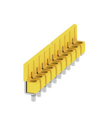 Accessories for cable channels Weidmüller WQV 6/10, Cross-connector, 20 pc(s), Polyamide, Yellow, -60 - 130 °C, V0