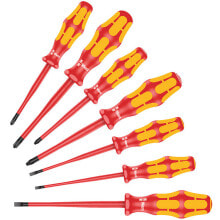 Screwdriver Kits 160 iSS/7 screwdriver set Kraftform Plus Series 100. With reduced blade diameters and smaller handle diameters