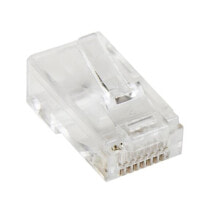 Cables & Interconnects StarTech.com Cat5e RJ45 Stranded Modular Plug Connector - 50 Pkg