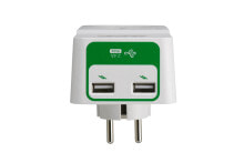 Smart Extension Cords and Surge Protectors APC PM1WU2-GR surge protector White 1 AC outlet(s) 230 V