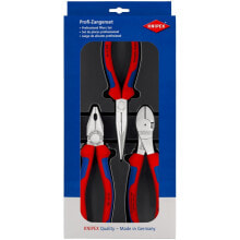 Tool kits and accessories Knipex 00 20 11 V01, Pliers set, Plastic,Steel, Plastic, Blue/Red, 18 cm, 20 cm