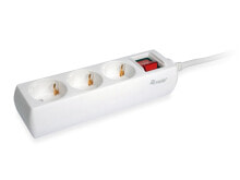 Extension Cords and Surge Protectors Equip 245551 power extension 1.5 m 3 AC outlet(s) Indoor White