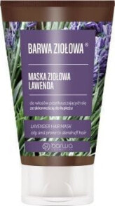 Premium Beauty Products Barwa Ziołowa maska do włosów przetłuszczających się ze skłonnością do łupieżu Lawenda 120ml