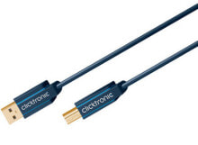 Cables & Interconnects 1.8m USB 2.0 A/B m/m, 1.8 m, USB A, USB B, 2.0, Male/Male, Blue