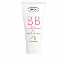 BB, CC and DD Creams Увлажняющий крем с цветом Ziaja Натуральный Spf 15 (50 ml)