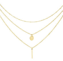 Necklaces Ожерелье с тройным позолотой