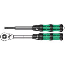 Rattles and Collars Wera Zyklop Hybrid Set, Socket wrench set, 2 pc(s), Black,Chrome,Green, CE, Ratchet handle, 1 pc(s)