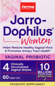 Prebiotics And Probiotics Jarrow Formulas Jarro-Dophilus® Women Vaginal Probiotic -- 60 Veggie Caps