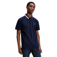 Premium Clothing and Shoes TOMMY JEANS Flag Neck Short Sleeve Polo Shirt