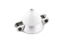 Components and accessories for cars and radio-controlled models Hubcap (white)  STD 40mm 4mm hole