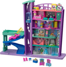 Polly Pocket - Pollyville Grande Galleria Shopping Palace Dollhouse Toy, from 4 Years, Standard Packaging, multicoloured