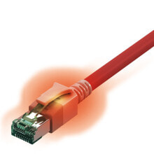 Cable channels Sacon 442624,05 networking cable Red 0.5 m Cat6a S/FTP (S-STP)