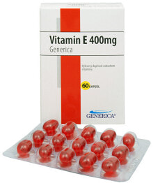 Витамин Е 400 мг 60 капсул