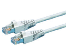 Cables & Interconnects ROTRONIC-SECOMP Draka Comteq S/FTP Patch cable Cat6 - Grey - 0.5m - 0.5 m - Gray