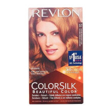 Hair Dye Краска без содержания аммиака Colorsilk Revlon Очень светлый золотисто-каштановый