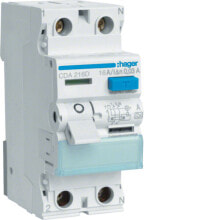 Circuit breakers, differential automatic Hager CDA216D, Residual-current device, A-type